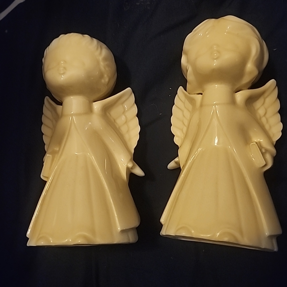 Vintage Boy & Girl Angel set *Christmas*